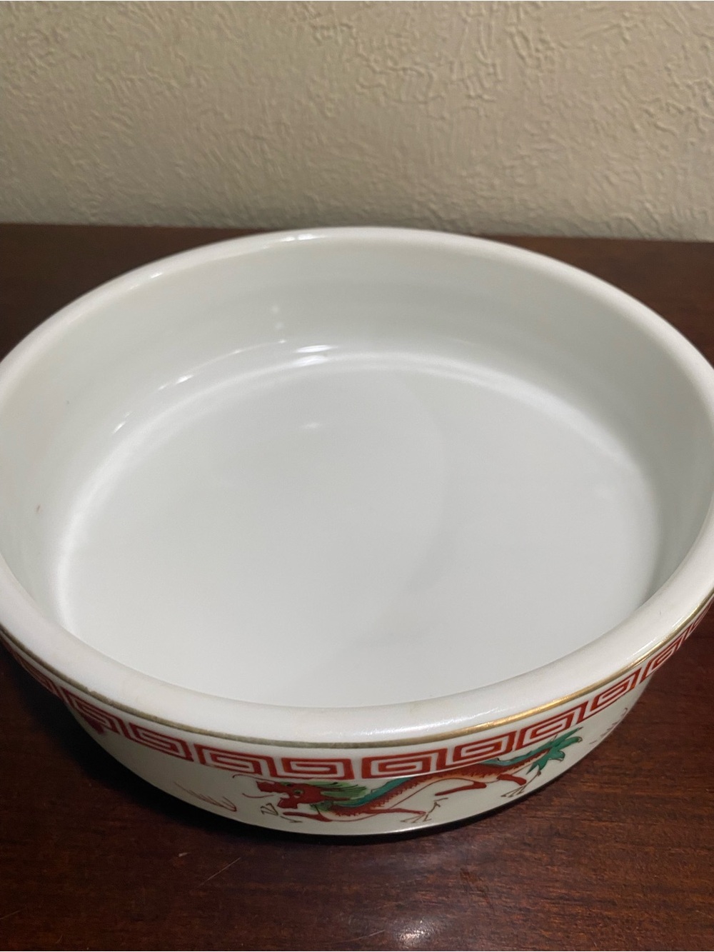 Vintage, Chinese Porcelain Serving Bowl - Picture 2 of 8